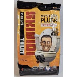 New Skibidi Toilet Mystery Plush Series 1 New Sealed